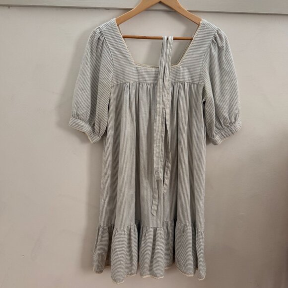 Christy Dawn Berkley Dress in Blue Harvest Stripe - Picture 4 of 6